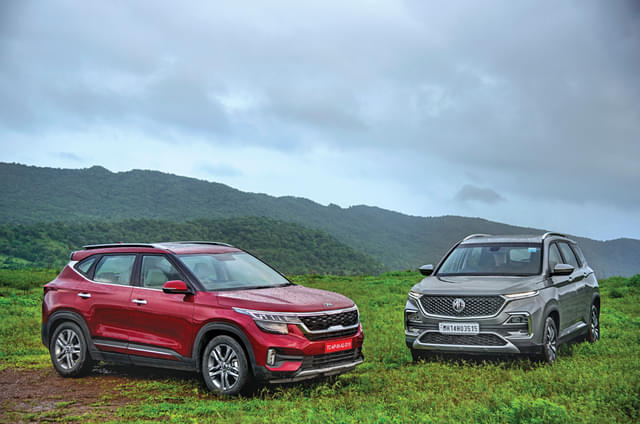 Kia Seltos vs MG Hector comparison