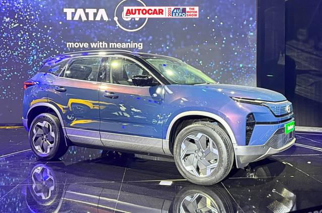 Tata Harrier EV debuts in production spec: Auto Expo 2025