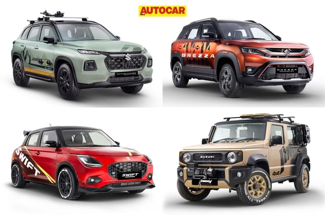 Maruti Grand Vitara, Fronx, Swift special editions showca...