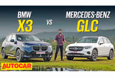 BMW X3 20 vs Mercedes-Benz GLC 300 comparison video 