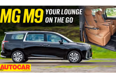 MG M9 electric MPV video review