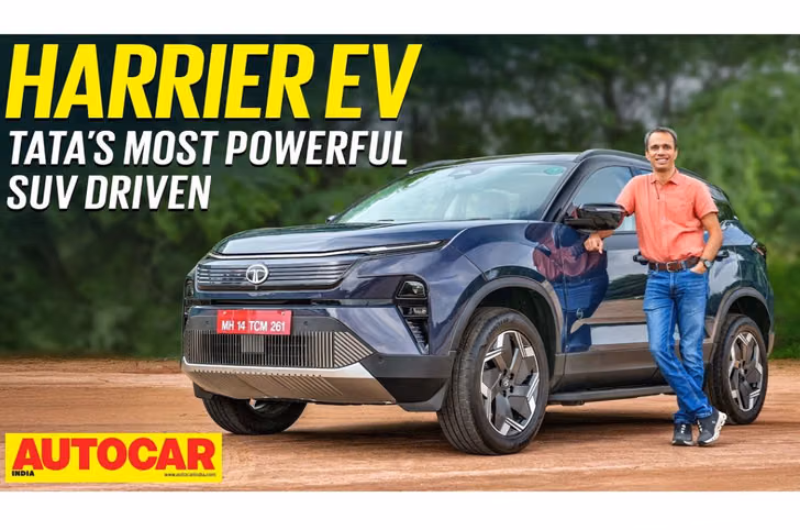 Tata Harrier EV video review