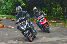 Hero Xoom 125 vs TVS Ntorq comparison image gallery