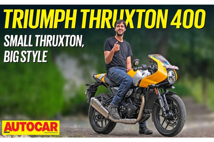 Triumph Thruxton 400: video review