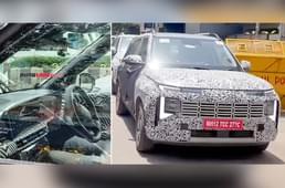 Second gen Hyundai Venue interior spied for the first time