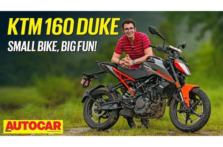 KTM 160 Duke YT review CT