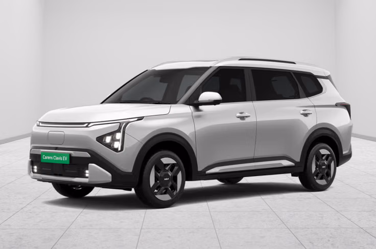 Kia Carens Clavis EV Glacier White Pearl