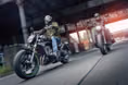 Its relaxed ergonomics include a low 705mm seat height Kawasaki Vulcan S duo