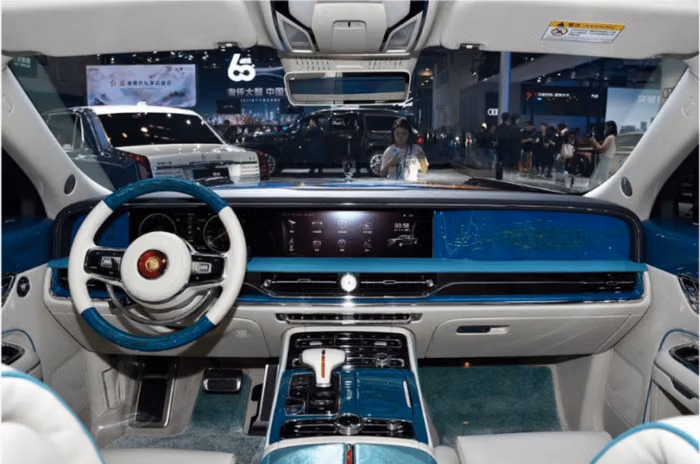 Hongqi Guoli interior Hongqi Guoli interior