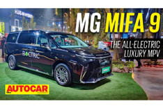 Auto Expo 2023: MG Mifa 9 MPV first look video