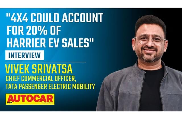 Vivek Srivatsa on Tata Harrier EV development, new tech and future strategy 