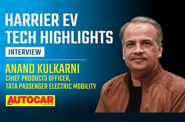 Anand Kulkarni on the Tata Harrier EV's range, power and platform video
