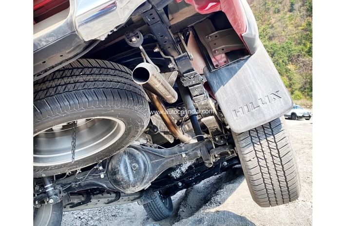 Toyota Hilux suspension, underbody and chassis Toyota Hilux suspension, underbody and chassis