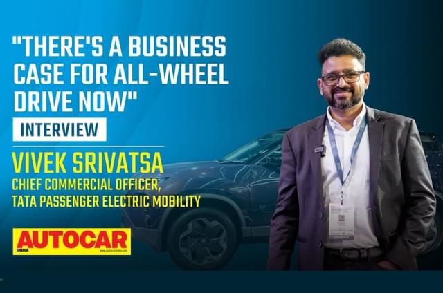 Vivek Srivatsa on the Tata Harrier EV's launch and AWD details