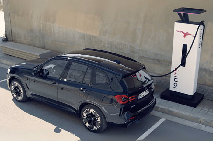 Current BMW iX3 charging
