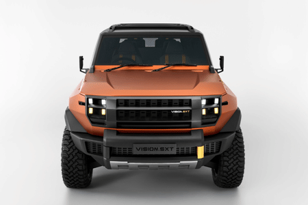 Mahindra Vision SXT concept exterior front